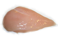 Free Range Chicken Breast fillet 150-200g boneless skinless 5kg